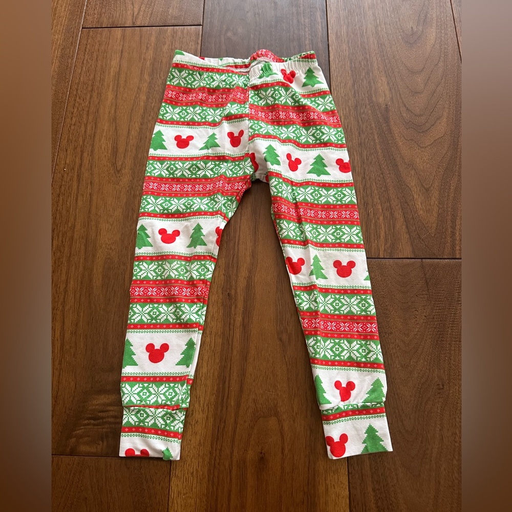 Disney Christmas leggings for toddler